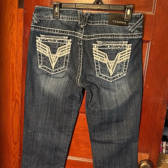 Vigoss Women's Blue Jeans - Picture 3 of 4